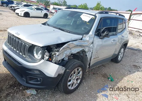 2016 Jeep Renegade Latitude from USA, damaged, VIN ZACCJBBT5GPE39728